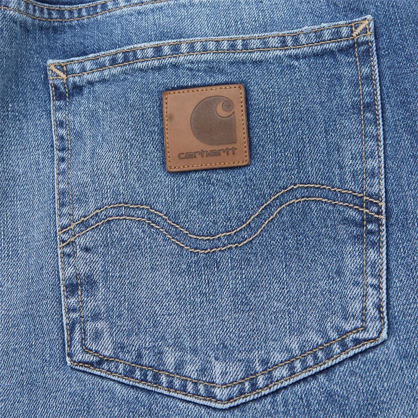 Carhartt WIP Jeans MARLOW I023029.01WH BLUE MID USED WASH